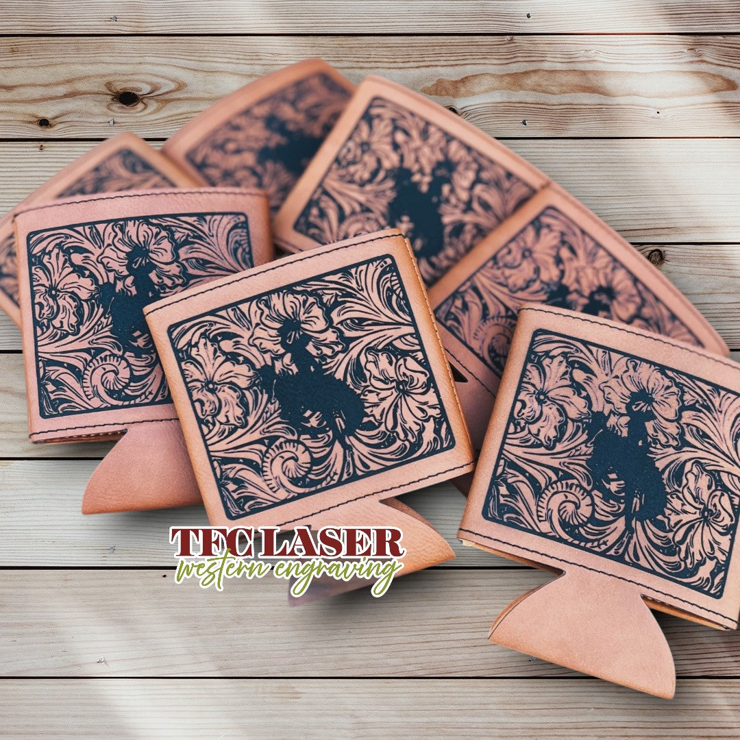 Custom Floral Koozie – TFC Laser