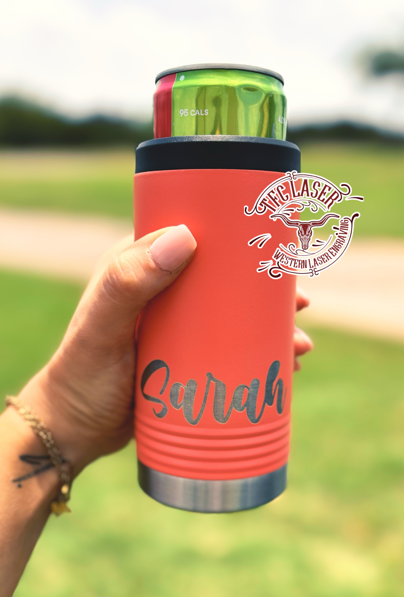 Custom Name Insulated Beverage Holder