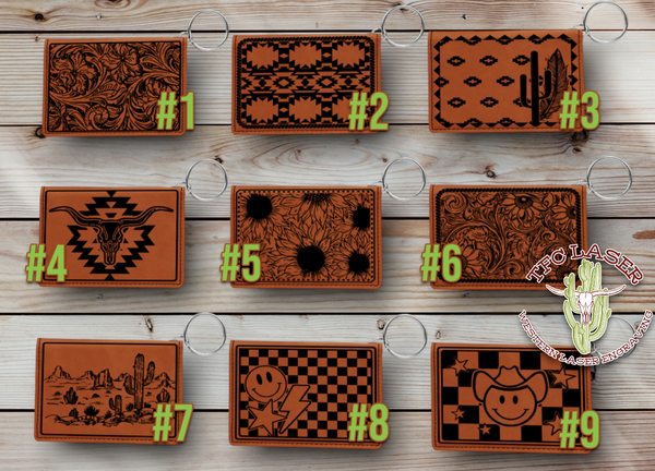 Keychain Wallet; Various Designs Available