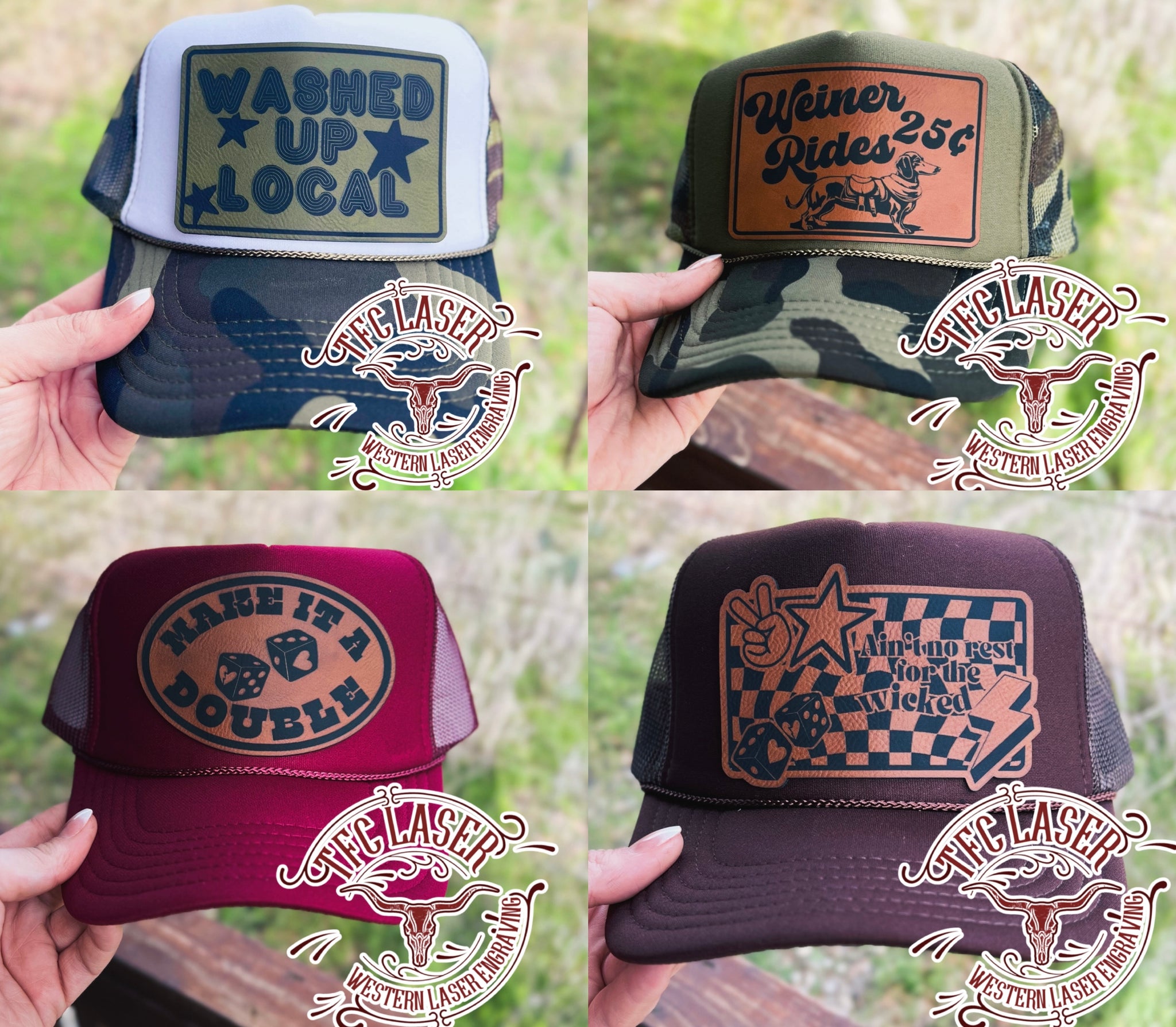 Mix&Match Foam Trucker Patch Hats